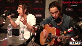 Greta Van Fleet Black Smoke Rising live at 955 KLOS [upl. by Ahsrop]