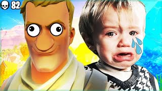 1V1 PLAYGROUND MODE TROLLING MAKES LITTLE KID CRY ON FORTNITE XboxAddictionz Fortnite Trolling [upl. by Nathanson]