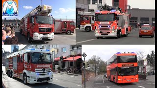 SpecialVideo Die größten Feuerwehrfahrzeuge in Deutschland [upl. by Nahsar991]