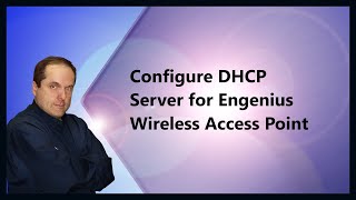 Configure DHCP Server for Engenius Wireless Access Point [upl. by Nwahsyt]