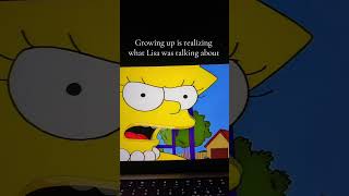 🥹 Awe lisa thesimpsons simpsons woman women womansrights project2025 2024election [upl. by Starobin]