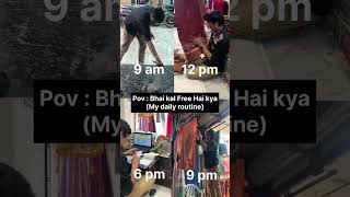 Every shopkeeper feeling  daily routine  trendingshort fashion trending shopkeeper [upl. by Elesig2]