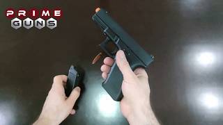 Pistola Airsoft HFC Glock 18 GBB Blowback HG185  Prime Guns [upl. by Aicilanna]