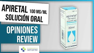 APIRETAL Opiniones Apiretal Dosis Apiretal Niños por Peso FARMACIA SENANTE [upl. by Karolyn691]