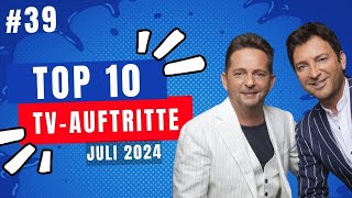 TOP 10 TVAUFTRITTE ❤ Die Schlager Charts der Woche ❤ Juli 2024 ❤ 39 [upl. by Vaden]