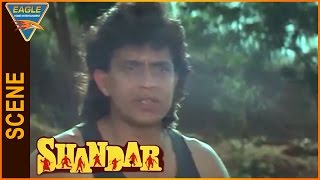 Shandaar Hindi Movie  Mithun Chakraborty Saves Mandakini  Eagle Hindi Movies [upl. by Tyrus]