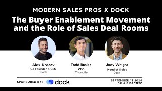 The Buyer Enablement Movement and the Role of Sales Deal Rooms [upl. by Nadruoj]