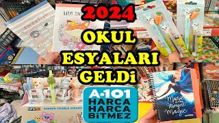 A101 OKULA DÖNÜŞ 2024🎀YEPYENİ OKUL MALZEMELERİ GELDİ📌ERKEN ÇEKİM A101 OKUL ALIŞVERİŞİ BACK TO SCHOOL [upl. by Harak]