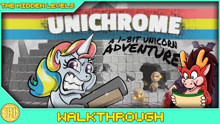 Unichrome A 1bit Unicorn Adventure AchievementTrophy Walkthrough XboxPlaystation [upl. by Eelsew]