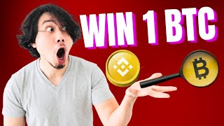 HOW TO WIN ONE BITCOIN FROM THE BINANCE BITCOIN BUTTON GAME [upl. by Ener]