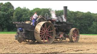 Dampf Traktor pflügt  Steam Tractor Ploughing [upl. by Joktan]