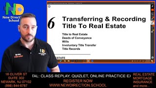 Transferring amp Recording Title To Real Estate  Pt1 licensing [upl. by Zaragoza]