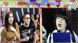 PAYONG GAMOT NI DOKTORA DORA  Aldub  Dec 11 2015 [upl. by Alaet]