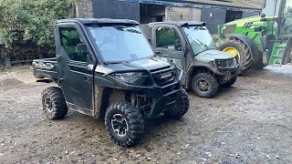 JOHN DEERE GATOR VS POLARIS RANGER [upl. by Mervin]