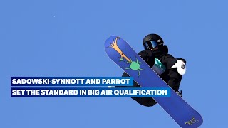 🏂 Big Air qualifiers  Snowboard Beijing 2022 [upl. by Ahsoem]