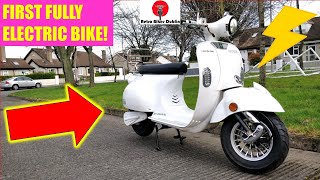 Our first ELECTRIC bike Artisan EV2000H Review  artisan electric evo review and range test 2021 [upl. by Bonnice]