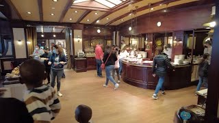 Disneys Newport Bay Club Breakfast Buffet Disneyland Paris [upl. by Anselmo622]