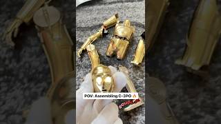 16 scale C3PO diecast from Bandai toyphotography starwars bandai [upl. by Flita867]