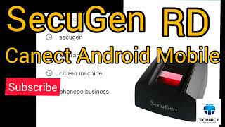 How To Installation Secusen Rd Sarvice In Android Mobile  Secugen Machine Ko Canect Mobile Me [upl. by Malva]