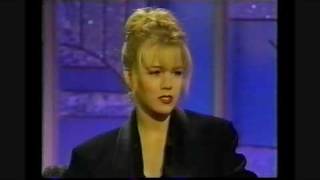 Jennie Garth on Arsenio Hall  1992 [upl. by Elyrehc]