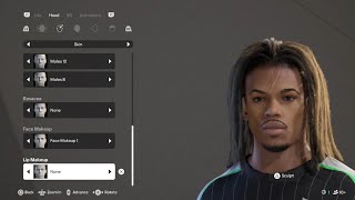 EA SPORTS FC 25 good looking face creation for clubscareer mode [upl. by Kcirddor]