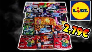 PYROMIX FOR KIDS SORTIMENT  LIDL 399 €  Weco Feuerwerk [upl. by Leggett]