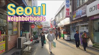 Seoul Korea  Walking Tour of Neighborhood  4K  Siheung 4dong Geumcheongu 3 734 [upl. by Hanson]