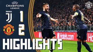 Highlights  Juventus 12 Manchester United  Mata freekick inspires late comeback victory [upl. by Iolande]