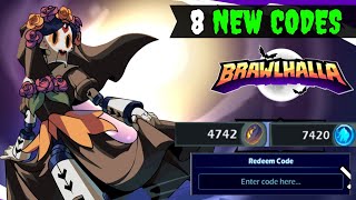 8 NEW BRAWLHALLA REDEEM CODES 2024 OCTOBER  BRAWLHALLA CODES MAMMOTH COINS  BRAWLHALLA CODE [upl. by Aennyl780]