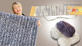 Easy Rug With Long Pile To Any Size  Diy Sewing Tips [upl. by Aslin]