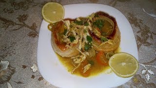 vol au vent sauce poulet Olives فولوفون بصلصة الدجاج والزيتون [upl. by Hibbs333]