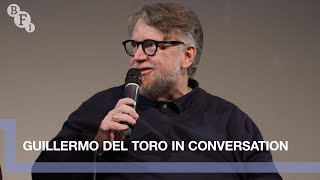 Pinocchio director Guillermo del Toro on the joy of handcrafted animation  BFI in Conversation [upl. by Daughtry]