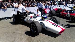 Goodwood Festival of Speed 2017 Inside View John Surtees Honda RA300 fired up [upl. by Nirb]