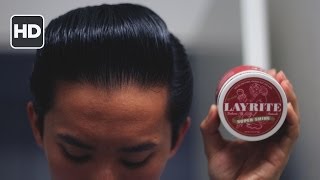 Layrite Super Shine Review  NLS WaterBased Pomade [upl. by Bowlds281]