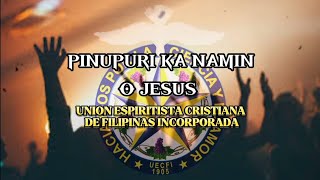 PINUPURI KA NAMIN O JESUS  UECFI Instrumental with lyrics [upl. by Mingche]