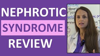 Nephrotic Syndrome Nursing NCLEX Lecture on Pathophysiology Treatment in Children Pediatric [upl. by Ramat]