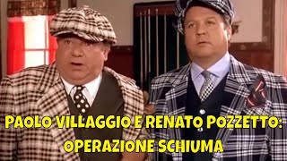 Pozzetto e Villaggio 🎬 Le Comiche  quotOperazione Schiuma  Tacquot [upl. by Oilcareh]