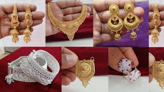 latest gold bridal jewellery designs 2024 with weight amp price  new gold wedding jewellery designs [upl. by Zubkoff]