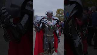 Infinity Ultron cosplay  mcm comic con 2024 Marvel shorts [upl. by Seaden]