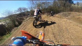 KTM 300 EXC Enduro Race GoPro 6 Test [upl. by Mattie]