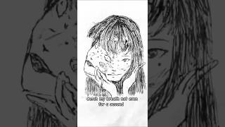 SCATTER BRAIN shorts art tomie fun artist junjiitocollection subscribe [upl. by Caddaric]