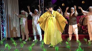 Korean folk dance Farm song Heron dance amp Sang mo dance [upl. by Larrej151]