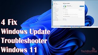 How to fix Windows Update troubleshooter in Windows 11 [upl. by Vernice]