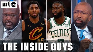 The Inside guys react to Boston’s Game 1 win over Cavs ☘️  NBA on TNT [upl. by Eikcim]