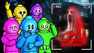 We go GHOST HUNTING in Content Warning [upl. by Gnex]