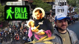 SAN CAYETANO ✝️ desde adentro de LINIERS hasta PLAZA DE MAYO  Habla GRABOIS 📣  EN LA CALLE vlog [upl. by Dimmick]