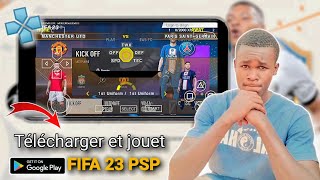 Comment installer fifa 23 sur android PPSSPP [upl. by Ahsinav]