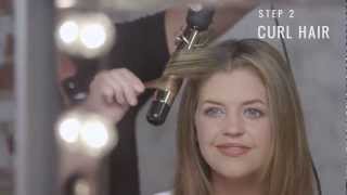 Center Parted Loose Waves Hair Tutorial by TRESemmé Style Studio [upl. by Balfour]