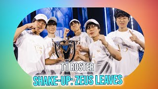 Will T1 Stay Together Faker Leads On Amid Zeus Departure [upl. by Johannessen599]