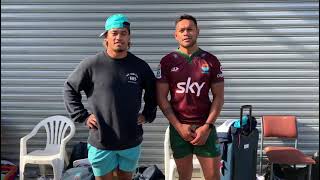 Moana Pasifika Rugby Players Celebrate Samoan Language Week with SPS [upl. by Barbette797]